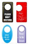 Do Not Disturb Vector Tags 4 Pack